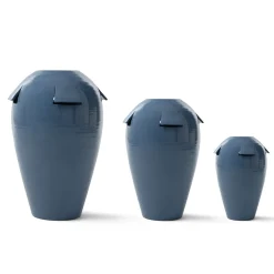 Vaso in Ceramica Giara Azzurro