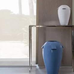 Vaso in Ceramica Giara Azzurro