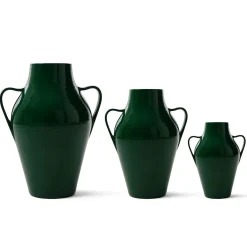 Vaso in Ceramica Quartara Verde