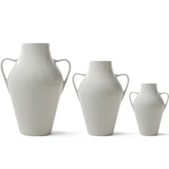 Vaso in Ceramica Quartara Bianco