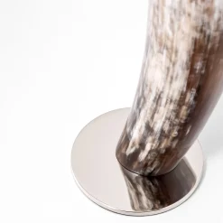 Vaso in corno naturale