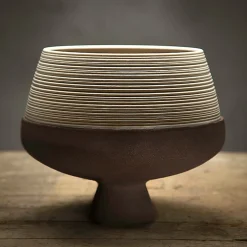 Vaso in terracotta bicolore