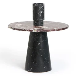 Vaso Inside Out Black Marquina di Karen Chekerdjian