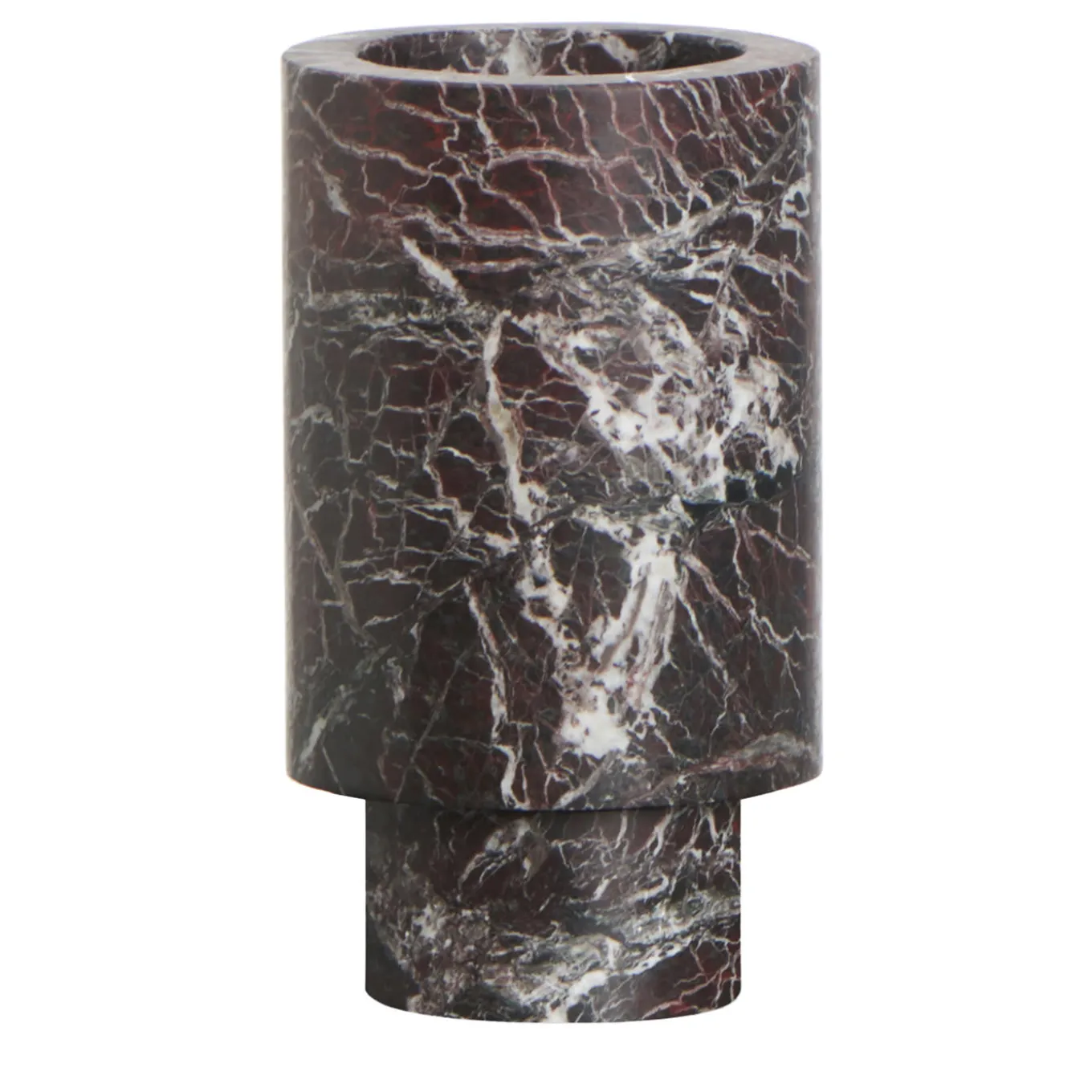 Vaso Inside Out Red Levanto di Karen Chekerdjian