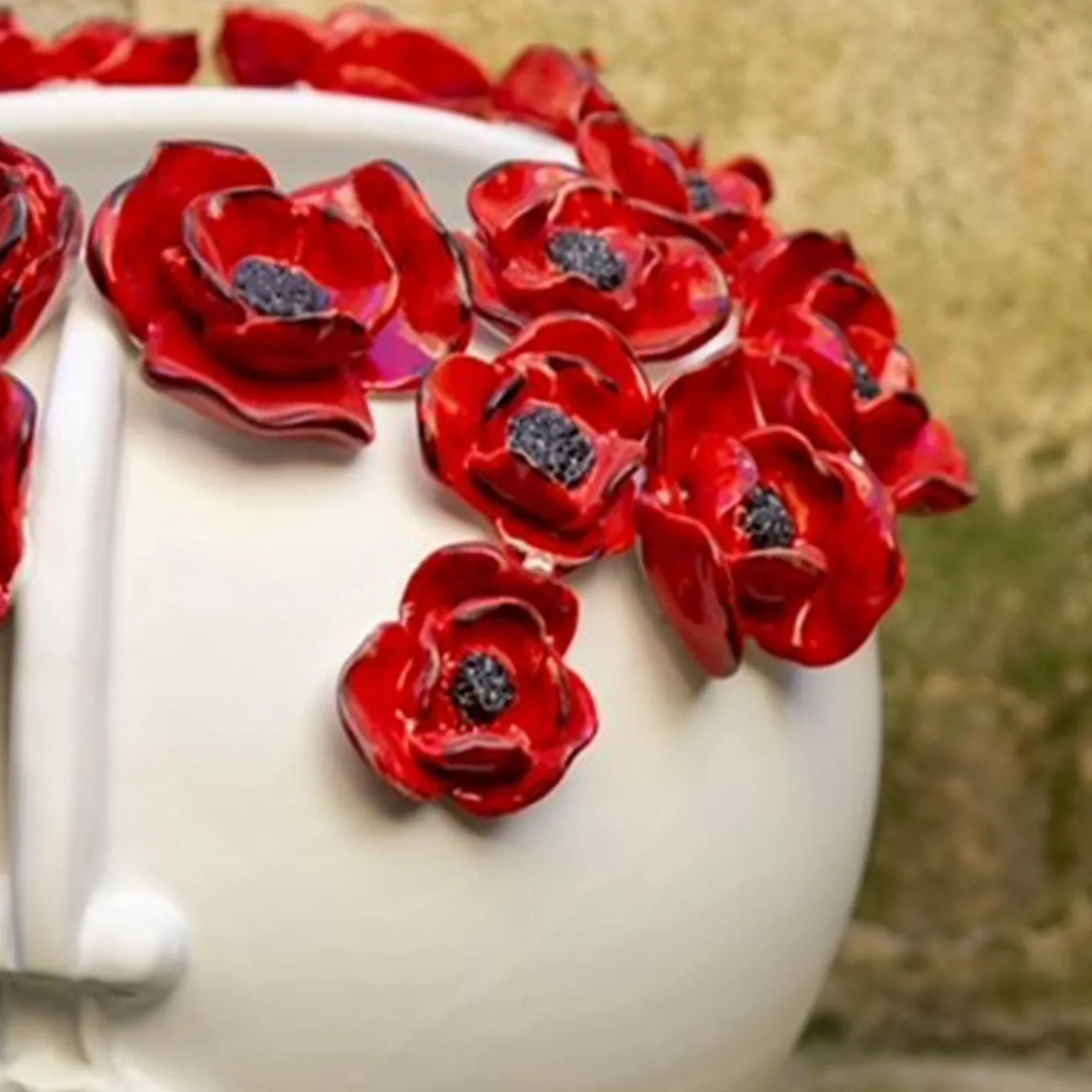 Vaso La Dama dei Papaveri