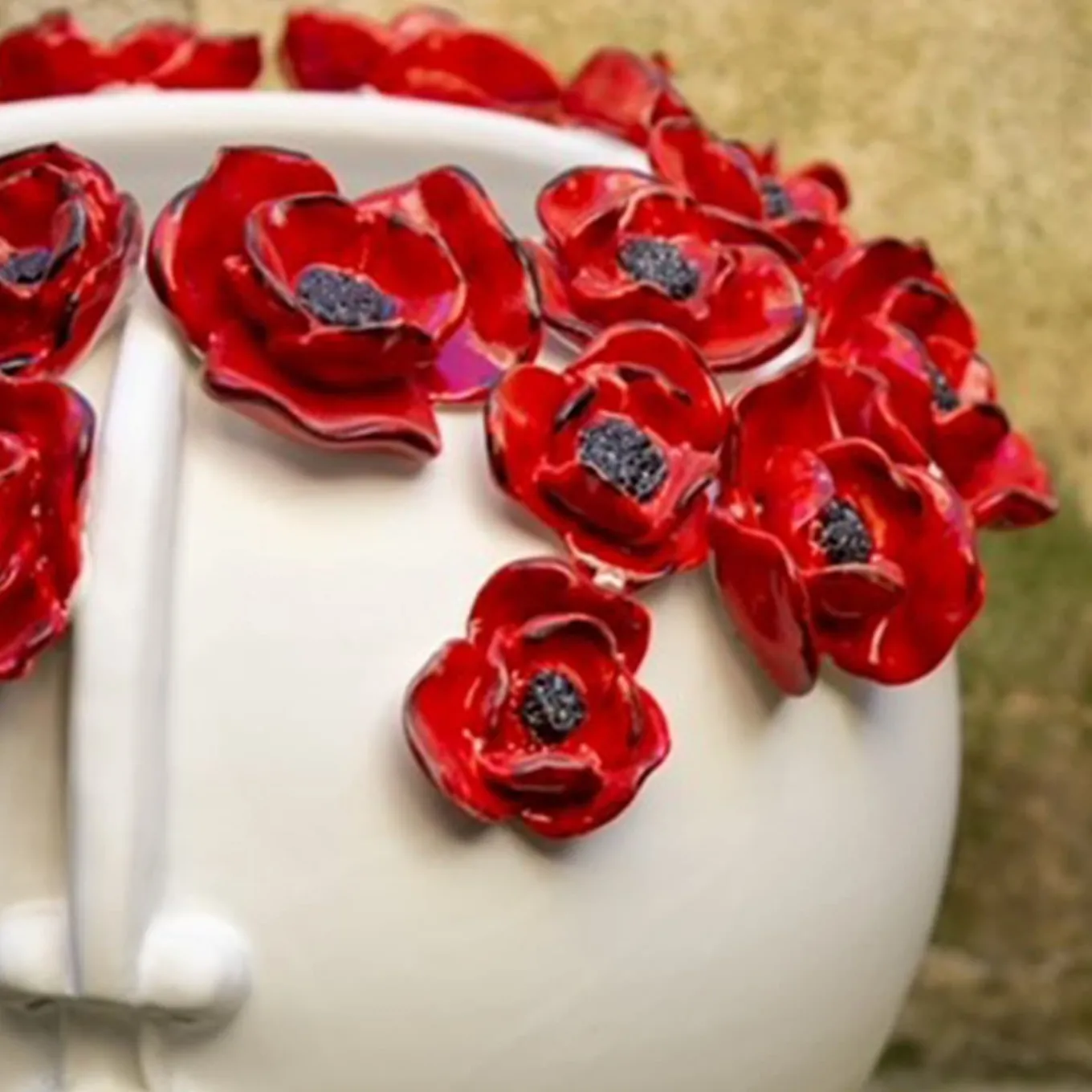 Vaso La Dama dei Papaveri