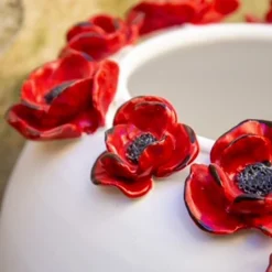 Vaso La Dama dei Papaveri