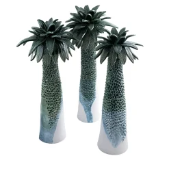 Vaso La Grande Palma con coperchio