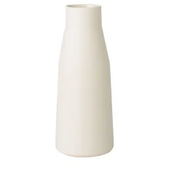 Vaso o caraffa in ceramica bianca
