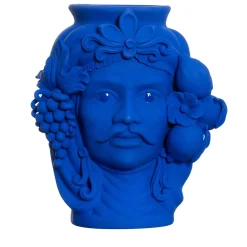 Vaso Oltremare blu Sasà
