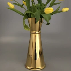 Vaso per fiori in terracotta Ginza Jigger Brass