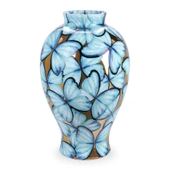 Vaso Petalouda Piccolo in ceramica oro