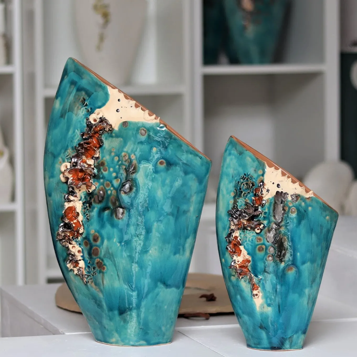 Vaso policromo Sea World Vela