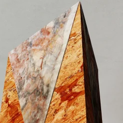 Vaso Polimelus Rosso Asiago & Fior di Pesco Carnico