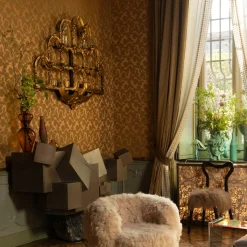 Vaso Ranuncolo Corteccia C1/Fango