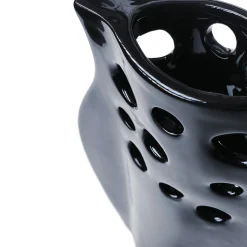 Vaso Schiacciato 2 Nero