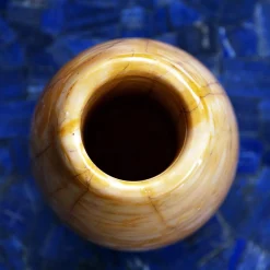 Vaso Siena giallo di Franco Albini