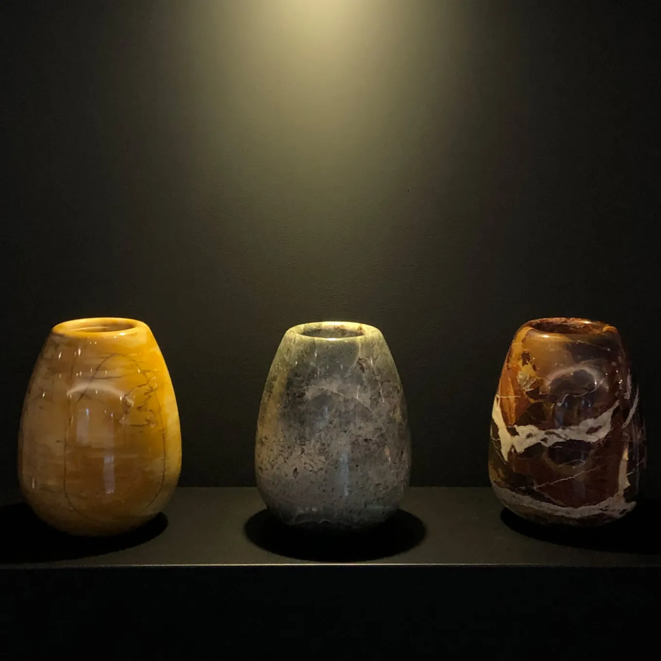 Vaso Siena giallo di Franco Albini