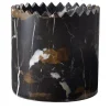 Vaso Triangoli Black&Gold Small di david/nicolas