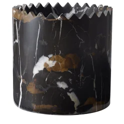 Vaso Triangoli Black&Gold Small di david/nicolas