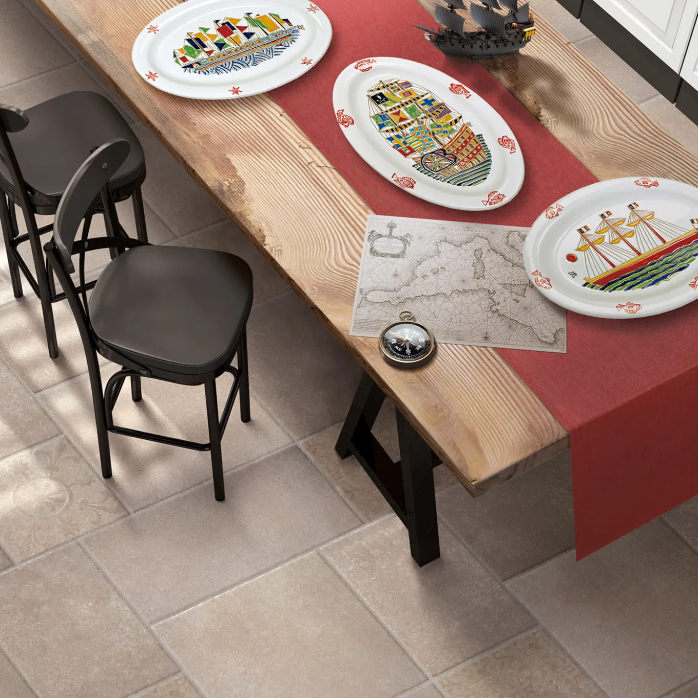 Vassoio I Velieri #1 di Mario De Biasi