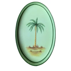 Vassoio in ferro dipinto a mano Fauna #3