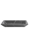 Vassoio in marmo nero Marquina