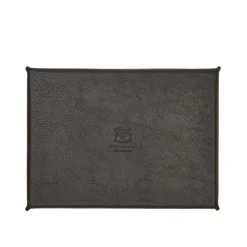 Vassoio medio in pelle nera