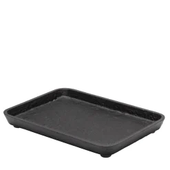 Vassoio medio rettangolare in bronzo imperfetto Monza