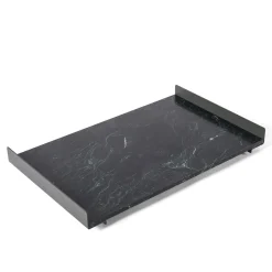 Vassoio Pietra L03 in marmo Verde Alpi di Piero Lissoni