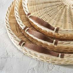 Vassoio rotondo Peonia