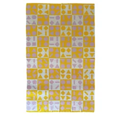 Viaggio 1 Coperta/ arazzo policromo di Serena Confalonieri