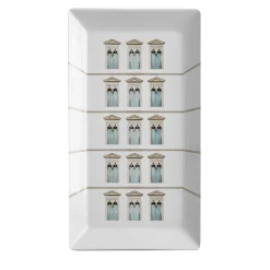 Videopoche rettangolare in porcellana La Finestra Sul Cortile #2