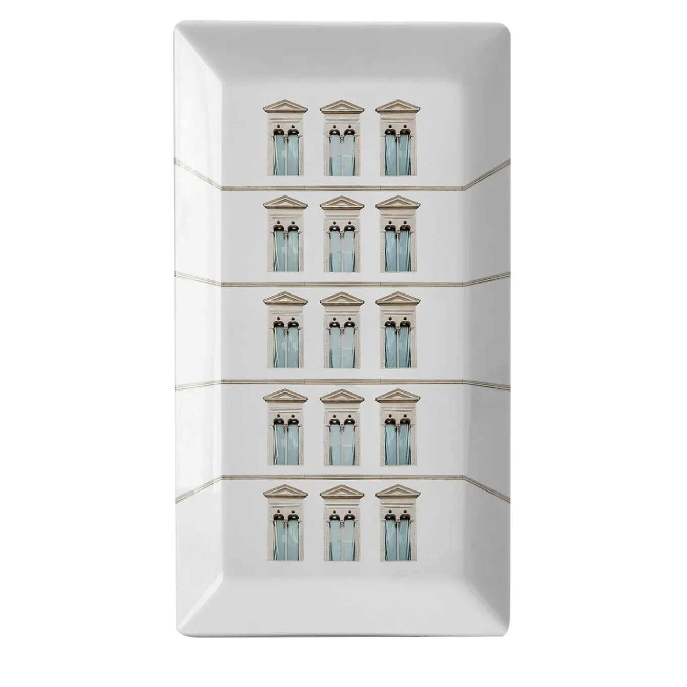 Videopoche rettangolare in porcellana La Finestra Sul Cortile #2