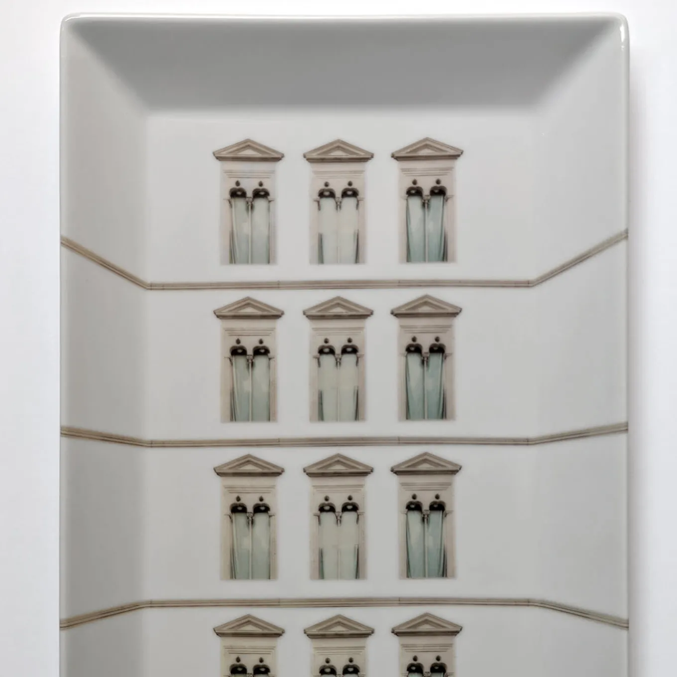 Videopoche rettangolare in porcellana La Finestra Sul Cortile #2