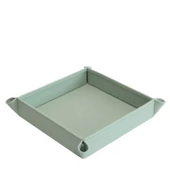 Vide-poche Michelangelo in pelle Verde Smeralda