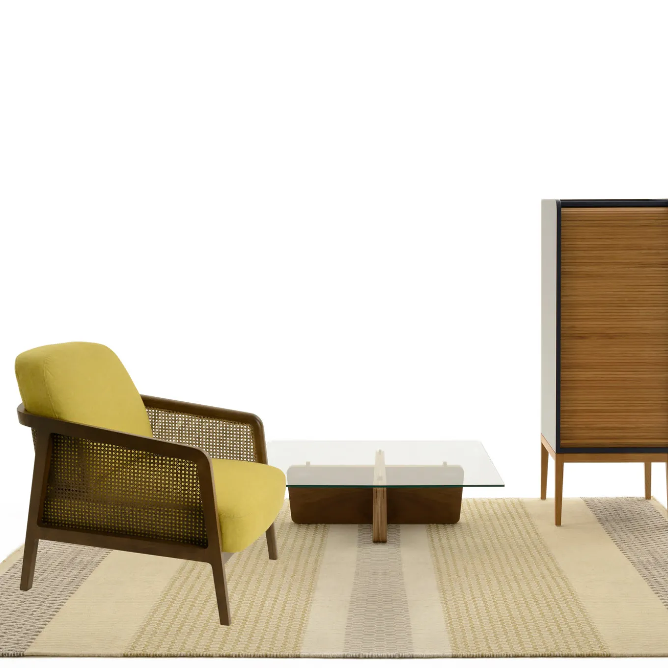 Vienna - Poltrona Lounge Ocra