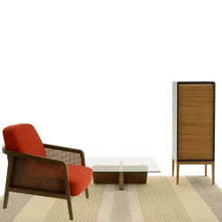 Vienna - Poltrona lounge rossa