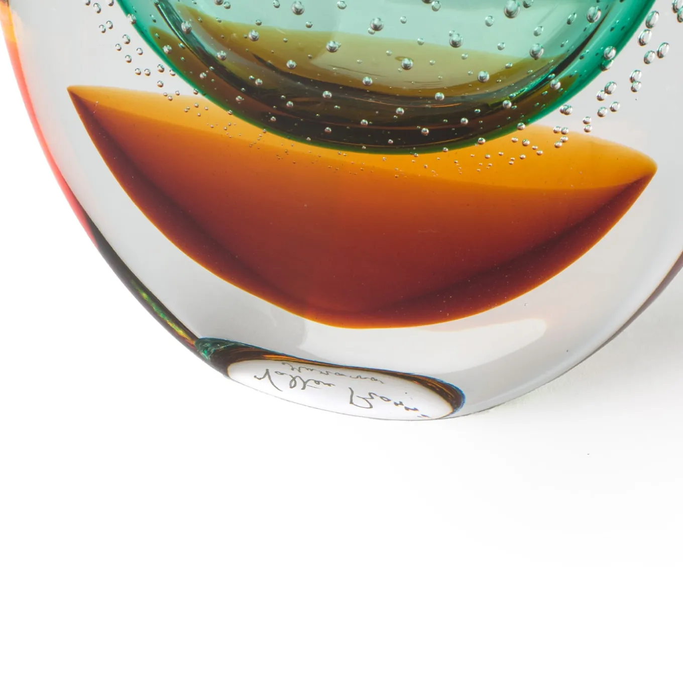 Vrmbicolr Vaso in turchese e ambra